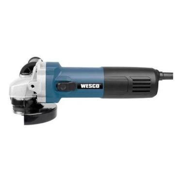 Imagem de Esmerilhadeira Angular Wesco Ws4740 De 60 hz Azul-turquesa 750 W 127 V