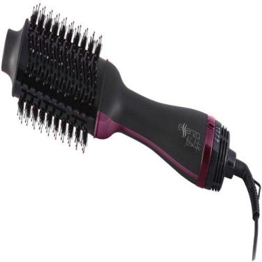 Imagem de Escova Secadora Modeladora Oval  Essenza Preta - MULTILASER, Preto e L