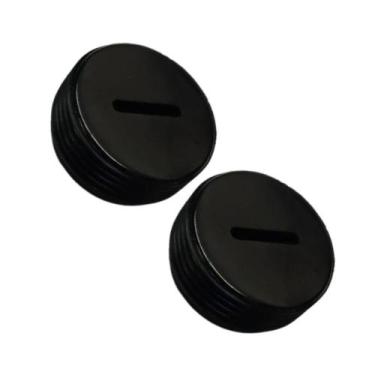 Imagem de Kit Tampas Do Porta Escova Makita Serra Mármore 4100NH (Par) - Carbonp