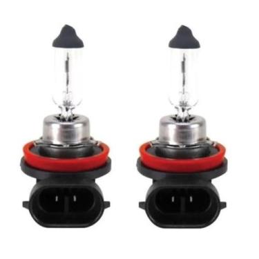 Imagem de 2X Lâmpada Halogena Transparente H11 12V55W Pgj19-2 Standart - Shockli