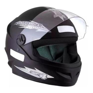 Imagem de Capacete Moto New Liberty Four Cor Preto Fosco Inmetro Tamanho 58 - Pr