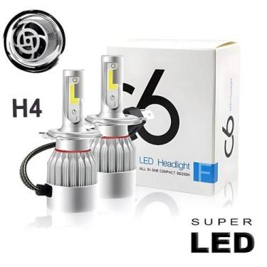 Imagem de Kit Par Super Led Lumens H1 A H11 9005/9006 Farol Automotivo - Tesla S