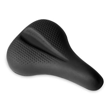 Imagem de Delta Cycle & Home Capa para assento de bicicleta hexagonal | Confortável adequada para exercícios na estrada, montanha, híbrido e interno | Assentos de bicicleta com tecnologia de silicone flexível para homens e mulheres, Touring