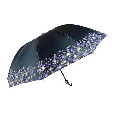 Imagem de Guarda Chuva Estampado Contra Vento Cabe Na Bolsa Grande Dobrável Refo