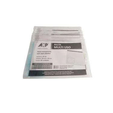 Imagem de Pasta Malote Multiuso Com Ziper 330x240mm C/50 Und Pz32 Acp