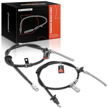 Imagem de A-Premium Substituição do cabo de freio de estacionamento para Hyundai Accent 1995-2002, traseira esquerda e direita, um conjunto de 2