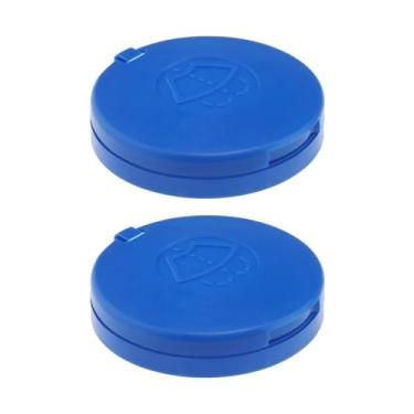 Imagem de OTOTEC 2 peças de tampa de garrafa para lavadora de para-brisa de carro 643230 Lavador de para-brisa limpador de líquido reservatório tampa de garrafa compatível com Citroen compatível com Peugeot