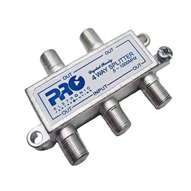 Imagem de Divisor Antena VHF/UHF/CATV 1/4 PQDV-1024 PROELETRONIC, Proeletronic, PQDV-1024, Prata