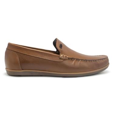 Imagem de Mocassim de Couro Democrata Masculino Denim Tag 226102