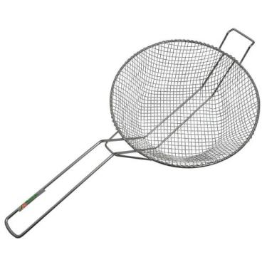Imagem de Cesto Para Fritura Fritadeira Peneira Reforçado N 26 Cm - PR VARIEDADE