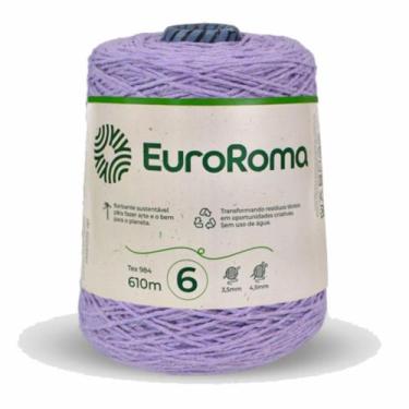 Imagem de Barbante Euroroma Colorido N06 600g Eurofios, 0600-LILAS CLARO