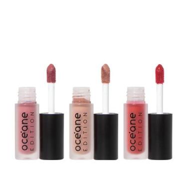 Imagem de Kit Océane Edition Mini Color My Lips Batom Real Deal Naked e Hype (3 