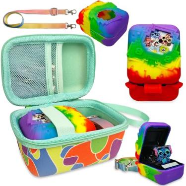 Imagem de JCHPINE Hard Carrying Case and Silicone Cover for Bitzee Disney Interactive Toy Digital Pet, Protective Case for Bitzee Disney Virtual Electronic Pets Accessories (Multicolor)