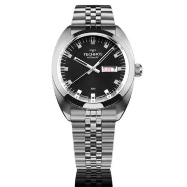 Imagem de Relógio Technos Masculino Automático Prata - 8205OO/1P