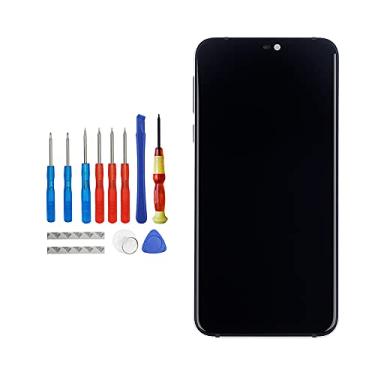 Imagem de Vvsialeek Novo visor LCD compatível com Nokia 7.1 TA-1100 TA-1097 TA-1085 TA-1095 TA-1096 Gloss Midnight Blue Frame Touch Screen Digitalizador Assembléia peças de reposição com kit de ferramentas