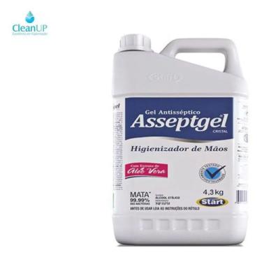 Imagem de Alcool Gel 70% Antisséptico Galão Grande Pronta Entrega - Loja CleanUp