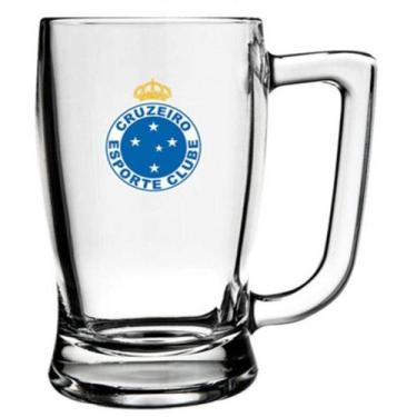 Imagem de Caneca Chopp de Vidro Allmix Bristol 340ML Cruzeiro