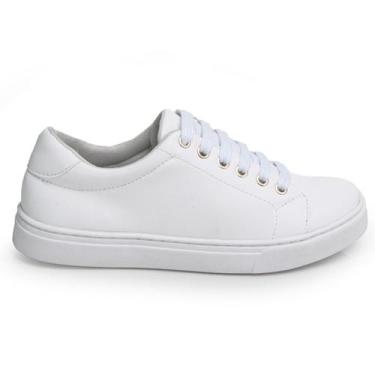 Imagem de Tênis Casual Feminino Ultraleve - Zarato, Branco, 38