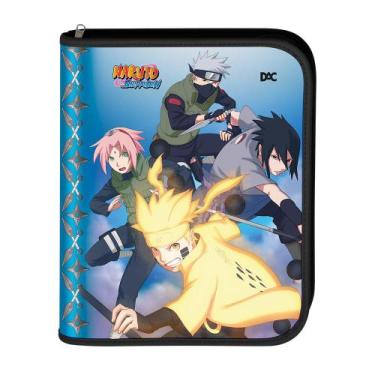 Imagem de Fichário DAC Universitário com zíper Naruto