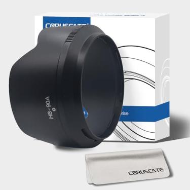 Imagem de Para-sol baioneta HB-90A para lente Nik/Z DX 50-250 mm f/4.5-6.3 VR na câmera Z30 Z50 Z fc + 1 peça pano de limpeza de lente
