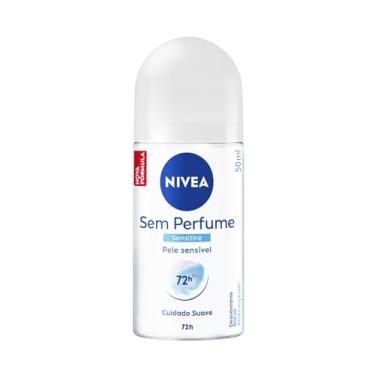 Imagem de NIVEA DESODORANTE ANTITRANSPIRANTE ROLL ON SEM PERFUME 50ML - PROTECAO PROLONGADA DE 72H PARA PELES SENSIVEIS