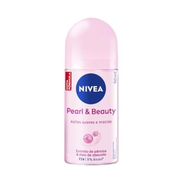 Imagem de NIVEA Desodorante Roll-on Pearl & Beauty 50ml - Proteção por 72h para axilas mais suaves e macias