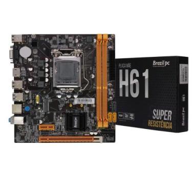 Imagem de Placa Mãe BrazilPC BPC-H61M.2-TG - LGA 1155 DDR3 Chipset Intel H61 - M