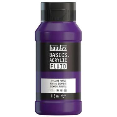 Imagem de Tinta acrilica basics fluid 118ml liquitex escolha a cor, 395 DIOXAZIN