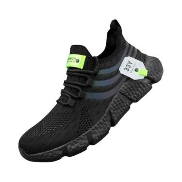 Imagem de Tênis de Corrida Masculino Respirável - Calçados Esportivos para Verão