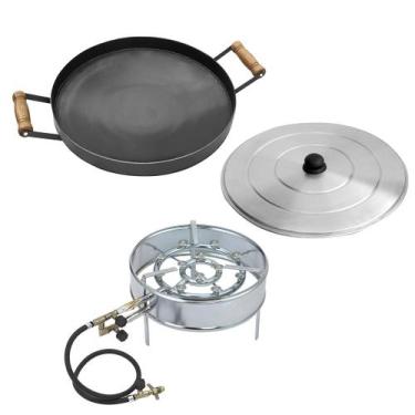 Imagem de Kit Fogareiro 110.11 Disco 38,5cm 056 Tampa 160.1 Papaléguas