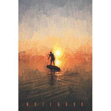 Imagem de Stand Up Paddle Notebook / Journal, Art cover, lined, 6x9 Inch, VAN SUP journal, SUP surfing log, Paddleboarder gift notebook!