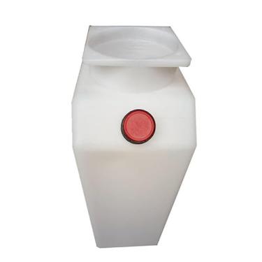 Imagem de JicSuXi Bomba hidráulica para elevador de carro, recipiente de óleo, lata de óleo, ampla aplicação, tanque de reservatório de óleo espessado, tambor de óleo