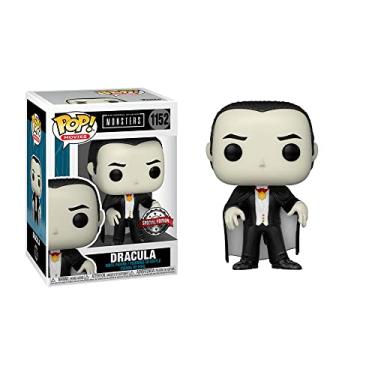 Imagem de POP Funko Universal Monsters Drácula 1931 Exclusivo - Boneco de Ação - Preto
