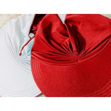 Imagem de Viseira Turbante Dupla Face Com Proteção Uv (Chapéu de Praia) - Várias