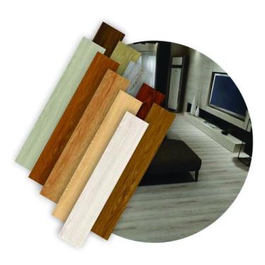 Imagem de Piso Vinilico Autocolante Régua Madeira Caixa 4 M2 - EUROFLOOR, Noguei