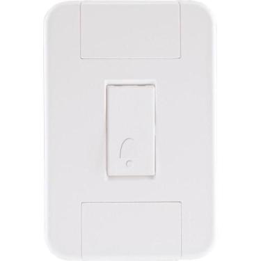Imagem de Conjunto 4x2 Com 1 Pulsador Campainha 10 A 250 V Tramontina Tablet Bra