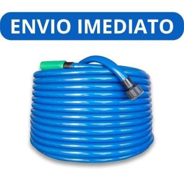 Imagem de Mangueira Jardim Reforçada Tratina Lisa Flexivel 25 Metros - JATOFLEX