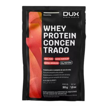 Imagem de Sache Whey Protein Concentrado Dux Baunilha 30g, Baunilha