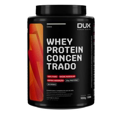 Imagem de Whey Protein Concentrado Dux Coco 900g, Coco, 900g