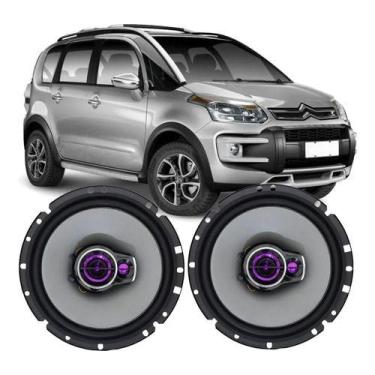 Imagem de Kit Alto Falante Pioneer Porta Dianteira Aircross 100w Par, Preto