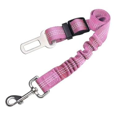 Imagem de Cinto De Segurança Pet Com Elastico Caes Gatos Para Carro - Alwy