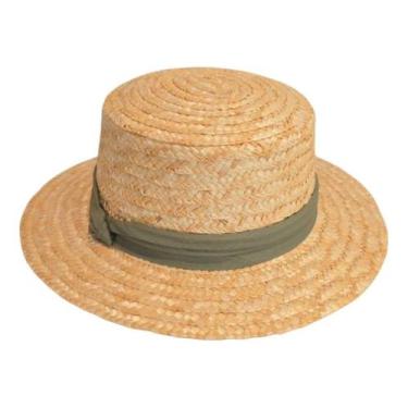 Imagem de Chapéu Feminino D Palha Sintética Moderno Casual Praia Verão - Alwy, V