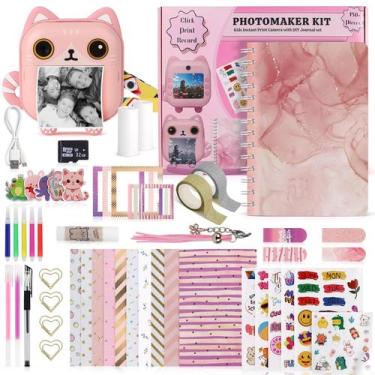 Imagem de Kit Photomaker Incrível câmera de impressão instantânea com diário DIY
