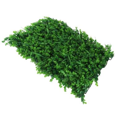 Imagem de Painel de Parede Verde Artificial da Planta, Decoração Fácil da Parede da Grama do Corte Inodoro para Piscinas (Tipo 4)