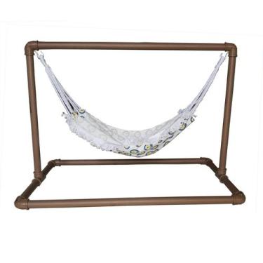 Imagem de Suporte para Rede pet rede de dormir Pequena e Média gato cachorro e o