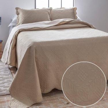 Imagem de Kit Colcha Super King Ultrasonic Dyuri Jolitex Cobre Leito Dupla Face 