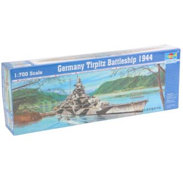 Imagem de Trumpeter 1/700 German Tirpitz Battleship 1943 Model Kit