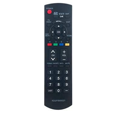 Imagem de Allimity Controle remoto substituído N2QAYB000221 adequado para Panasonic TV TH-C42HD18A TH-C46FD18 TH-C46FD18A TH-C46HD18A