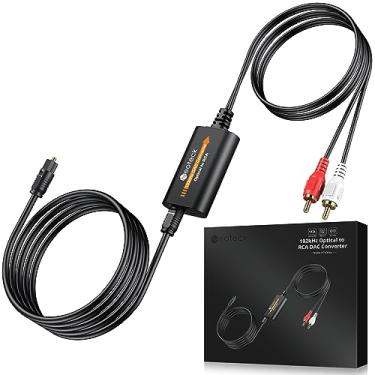 Imagem de Neoteck Conversor Dac 192Khz 7Ft/2.1M Óptico para Cabo Rca Spdif para Rca Conversor Digital para Analógico com Chipset de Amplificador de Áudio Integrado para Decodificadores Hdtvs Leitores de Dvd/Blu