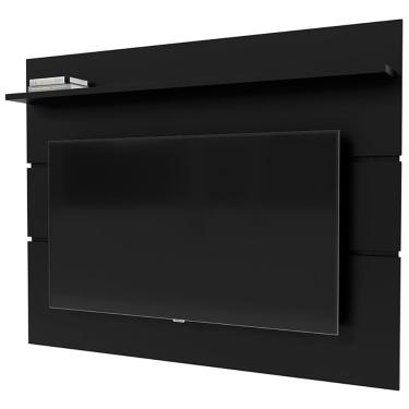 Imagem de Painel Home Marselha Para Tv De Até 50 Polegadas Patrimar Preto